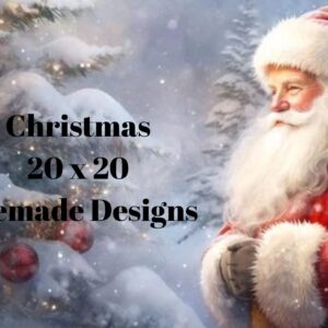 Christmas Slate Premade Designs 20x20